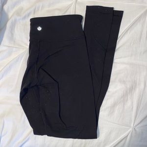 Lululemon low rise thick leggings 28”